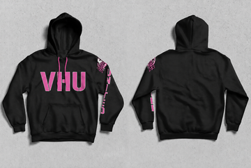 Translation missing: en.VHU Pink and Black “United” Hoodie
