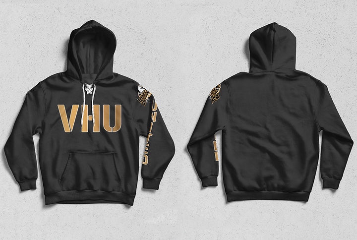 Translation missing: en.VHU Black and Gold “United” Hoodie
