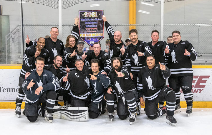 Translation missing: en.PATRIOTS HOCKEY BLACK 10 YEAR SOCKS
